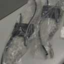 Battery Operated Wall Sconces Set of Two with Remote Control, Stepless Colors 3000K-6000K & Dimming, LED Black Wireless Wall Light for Living Room, Hallway, Bedroom, 31.5 Inch (2 Pack)