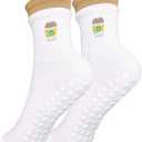 3 x Women Pilates Non Slip yoga socks, ballet sports cherry fitness hospital rehabilitation slipper Socks