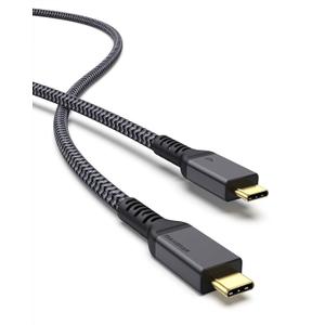 Maxonar 10FT Long Thunderbolt 4 Cable, 40Gbps Sync, 240W Charging, 8K/5K Display, All-in-One Cable Replaces Multiple Cables for 2026 Studio Display, MacBook, SSD, Docking