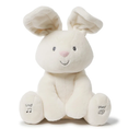 The Bunny Animated Plush, Singing Stuffed Animal Toy for Ages 0 and Up, White ,13 inches (Styles May Vary) 4 Pack