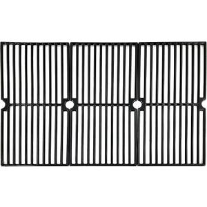 Direct store Parts DC118 Cast Iron Cooking grid Replacement for Brinkmann 810-1415-F, 810-1470, 810-8300, 810-8300-F, for Grill King 810-9325-0, set of 3 Cooking Grate (17 5/8" x 27 7/8")