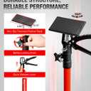 2PK Cabinet Jacks for Installing Cabinets, Steel Telescopic Adjustable Heavy Duty 3rd Hand Support Pole with 154lb Capacity and Extend from 22in to 47in, Support Rod for Drywalls & Cargo Bars