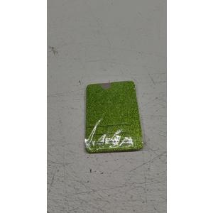 HOTCOOL Card Holder Wallet Front Pocket Minimalist Leather With RFID Blocking Card Holder Wallet for Men & Women Glitter Green