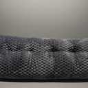 Wedge Headboard Pillow Queen- Bed Wedge Pillow for Headboard Triangular Headboard Pillow with Neck Roll Pillow-Large Bolster for Sitting in Bed Backrest Positioning Support (Grey,59x8x20 Inches)
