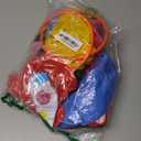 Inflatable Ring Toss Game, Birthday Party Games Ring Toss Game for Kids Adults Birthday Party Decorations Lawn & Yard Games Toys for Family 5-Pack with 10 Plastic Rings