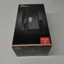 Globe Electric Vintage 1-Light Matte Black Hurley Wall Sconce