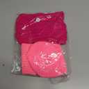 Chihuahua Yorkie Sweater, 2 Pieces Dog Sweaters for Small Dogs, Turtleneck Knitted Dog Clothes for Small Dogs, Winter Warm Pullover Sweaters, Pet Cat Sweater Cold Weather Puppy Clothes Outfits XS (Rose-Pink)