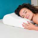 Cervical Pillow for Neck and Shoulder Pain Relief Memory Foam Orthopedic Contour Pillow Ergonomic with Adjustable Height Support for Side Back and Stomach Sleeper with Breathable Washable Pillowcase (60x35x13/11 - SOFT)