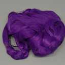 Girls Wigs Purple Braids Accessories for Kids
