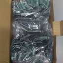 Wabarle Led Christmas Net Lights for Bushes 132 Led, 6ft x 6ft Christmas Net Lights Outdoor Mesh Tree Trunk Green Wire Christmas Decorations for Bushes,Tree,Shrubs,Xmas(Warm White)