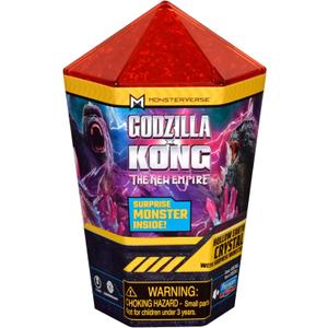 Godzilla x Kong : The New Empire - Hollow Earth Crystal with Mini Monster - 1 Assorted Crystal
