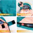 Camping Sleeping Bag, 32 Sleeping Bags for Adults Kids Teens Cold Weather Warm Sleeping Bag Winter for 3-4 Season Camping, Camping Gear Equipment, Traveling, and Outdoors