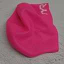 TYR Adult Wrinkle Free Silicone Swim Cap for Drag Reduction and Hair Protection (Fl Pink)