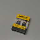 AUXITO CANBUS 3157 LED Bulbs Amber Yellow with Built-in Resistor 3156 3457A 4057 4157 Anti Hyper Flash Error Free Front Rear Turn Signal Lights and Blinker Maker DRL Parking Lights, Pack of 2