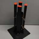 Christmas Tree Stand for Artificial Trees - Universal Tree Stand Holder Base for Tree Trunk Less Than 1.4" Diameter, Fits 4-10FT Faux Xmas Tree, Folding Metal Xmas Tree Stands