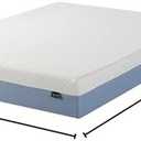 ZINUS 10 Inch Queen Cooling Essential Memory Foam Mattress [NewVersion], Fiberglass Free, Medium Feel, Breathable Cooling Layers, Certified Safe Materials (White)