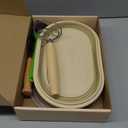 Sourdough Bread Baking Supplies, Bakery Premium Round Banneton Basket 2 Pack with Liner - Perfect Brotform Proofing Basket for Making Beautiful Bread