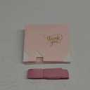 DECHISY 60-Pack Small Thank You Bags, 4.5x1.8x3.9 Inches Pink Paper Gift Bags With Ribbon - Mini Candy Boxes For Wedding, Birthdays & More