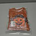 Girl Boy Pumpkin Ghost Pullover Long Sleeve Cute Spooky Tops Halloween Sweatshirt (Orange)