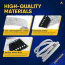 Canamax 144959 Mower Deck Belt - Aramid Cord 1/2" x 95" - for 42" Deck Craftsman LT3000 DLT3000 DYT4000 LT1000 LT2000 Poulan Husqvarna AYP Ariens - Replaces 532144959 130801 532130801 24690 248-095