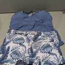 TALLWH Girls Swimsuits Size 14-16 Girl Swimsuit Teen Bathing Suits for Girls 14-16 Halterneck Girls Swimsuit with Printed Shorts Two Piece Girls Tankini Swimsuits Size 14-16 Girls' Swimwear Black