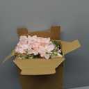 12 Pcs Delphinium Artificial Flowers, 33.5'' Long Stem Lifelike Faux Silk Flower Fake Look Real Bouquet for Tall Vase DIY Wedding Party Home Kitchen Arrangement Decor(Pink)