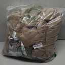 RYNGHIPY Faux Rabbit Fur Throw Blanket Ruched Plush Fuzzy Blanket for Couch Bed Sofa Heavy Warm Comfy Throws for Living Room Bedroom Machine Washable (Solid Brown, 63''x79'')