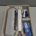 Oral-B iO Deep Clean Rechargeable Electric Toothbrush, White, iO Series 3 Limited, 2 Brush Heads, Travel Case, Pressure Sensor, 3 Cleaning Settings, 2-Minute Timer (1 Count (Pack of 1))