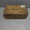 Ceramic Vase Set of 3 with Handles - Farmhouse Vase Set for Modern Decoration, Rustic Crackle Round Vases for Home Decor, Dining Table, Living Room, Kitchen, Office, Shelf - Multicolor (105)