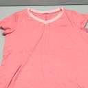 Womens Plus Size V Neck T Shirts Summer Short Sleeve Sexy Tops T-Shirts Tunic Casual Loose Fit Soft Basic Tees (3X-Large Plus, 01-pink)
