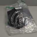 Milumia Women's 2 Piece Cover Ups Set Short Sleeve Open Front Hollow Out Swimsuit Coverup with Shorts (Medium, Black)