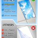8Pcs 4'x2' Fluorescent Light Covers for Ceiling Lights Classroom Must Haves