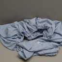 Royale Linens Fitted Sheet Twin - Ultra Soft 1800 Brushed Microfiber - Hotel Luxury Bottom Sheets - Wrinkle Free & Fade Resistant - Deep Pocket Fitted Sheet Only (Twin, Lake Blue)