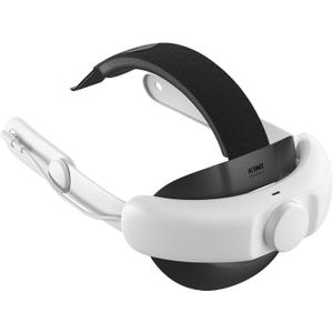 KIWI design K3 Boost Battery Head Strap Compatible with Meta Quest 3/Quest 3S, 6400 mAh Battery Pack Head Strap Accessories, Fast Charging & Reduce Face Stress
