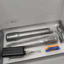 LUVUMVLT Wireless Microphone, Dual Handheld Dynamic Mic with Rechargeable Receiver, 40H Duration, 200ft Range, Plug and Play, Karaoke Microphone for Singing, Karaoke, Meeting, Church, Wedding