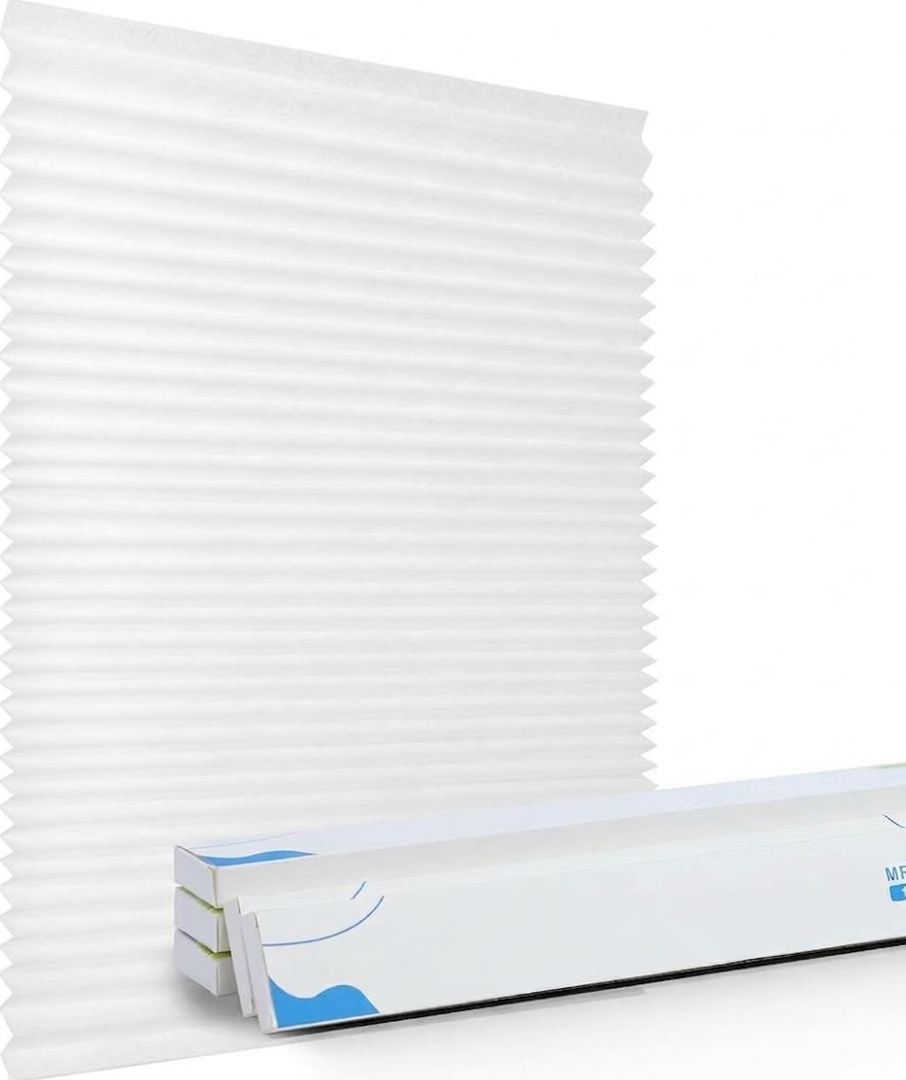 Replaceable Filter Media, Air Filter Refills only for 10x20x1 Reusable Frame (Frame Not Included)