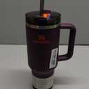 STANLEY Quencher H2.0 Tumbler with Handle and Straw 40 oz | Flowstate 3-Position Lid | Cup Holder Compatible for Travel | Insulated Stainless Steel Cup | BPA-Free | Plum