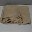 OWENIE Taupe Sheer Curtains 84 inches Long for Bedroom Living Room 2 Panels Set, Rod Pocket Solid Taupe Curtain, Soft Touch Elegant Voile Curtains & Drapes for Nursery, 42"x84", 2 Pcs