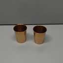 Pure Copper Tumblers for Drinking  Handmade Hammered Finish Water Glasses, 312ml (11 fl oz), Health Benefits for Hydration, Set of 2, Eco-Friendly Copper Cups for Water & Juices