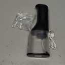 Water Flosser, Rechargeable 300ML IPX7 Waterproof Cordless Portable Oral Irrigator with 4 Modes & 6 Replaceable Jet Tips-Professional Flossing Cleaner for Daily Home Use,Travel,Gums,Braces Care-Black