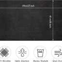 36 Pack Salon Hand Towels Black, 16x27 Microfiber Quick Dry, Small