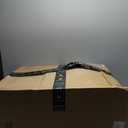 Adirondack Chair Cushion Set of 2 Thick Indoor/Outdoor Rocking Chair Cushion with Elastic PP Cotton Water-Resistant Patio Furniture Cushions High Back Seat Pads for Porch Yard Lawn Chairs 44x19x4 (Dark Grey)