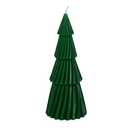 6.7 inch Tree Wax Candle Green 2 Pack