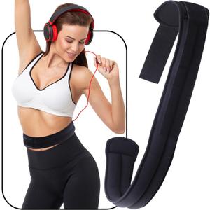 Weighted Belt 30"-42"Adjustable Sport Fitness Belt for Abs Strengthening Workout Body Shaping Core and Weight Loss (Basis 10LB)