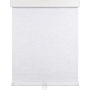 OCTO Cordless Blackout Roller Shades for Indoor Windows,Free-Stop Shade with Valance,Thermal Insulated Woven Fabric,UV Protection，Blinds for Home，Office，Easy to Install(72" H x 23" W, Linen)