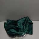 Velvet Decorative Throw Pillow Covers, Soft Square Cushion Case Home Decor for Living Room Couch Bed Sofa, Set of 2 Pack, Green, 20x20 Inch