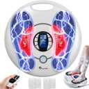 EMS Foot Massager for Neuropathy : FSA Eligible Electric Foot Massager for Circulation and Pain Relief,Hsa Plantar Fasciitis,25 Modes 99 Intensities,4 TENS Unit Muscle Stimulator Pads,Gifts for Mom