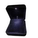 Pendant Necklace Box with LED Light Necklace Gift Box Velvet Jewelry Display