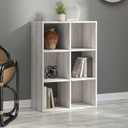 Signature Design by Ashley Paxberry Coastal 6 Cube Storage Organizer or Bookcase, Whitewash