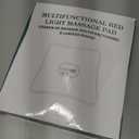 Red Light Therapy for Body Massager Belt with Vibration Massage, Cordless Infrared Light Therapy with 2 Long Wraps, Red Light Therapy Belt Wrap for Back Shoulder (Black)